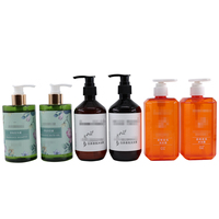 Bouteille carrée en PP/HDPE pour cosmétiques, shampoing, gel douche, nettoyant visage, huile capillaire, lotion, avec pompe et filtre – 350ml/500ml/550ml – Offre Spéciale