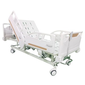 Cama de enfermería eléctrica Yao Kang YK-E308 blanca, cama de hospital multifuncional para cuidado en el hogar y rehabilitación - Product Image 2