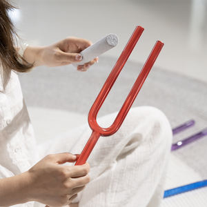 SUCCESS Juego de Diapasones de Cuarzo Transparente de Alta Pureza de 16 mm-25 mm, Instrumento de Sanación con Sonido de Chakra con Sonido Fuerte y Duradero - Product Image 4