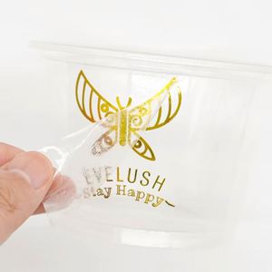 Custom Self Adhesive Metallic Letters Labels Thin Electroform Gold Nickel 3d <b>Logo</b> Transfer Embossed Decals Metal <b>Stickers</b> - Product Image 6