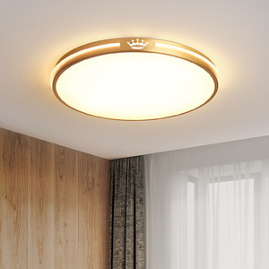 Lámpara de Techo Moderna Minimalista de Cobre, Ultrafina, de Lujo, para Dormitorio, Balcón, Entrada, Estilo Instagram - Product Image 6