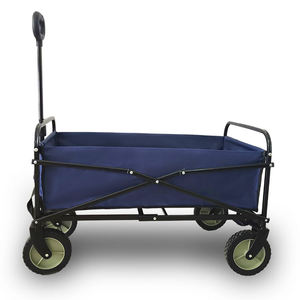 High Quality Foldable Four-Wheel Camping <b>Wagon</b> with Large Capacity All-Terrain OEM Customizable for Storage & Industrial Use - Product Image 1