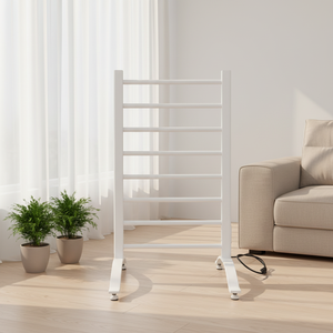 Sèche-serviettes économique Avonflow, chauffe-serviettes, porte-serviettes pour salle de bain, sur pied - Product Image 1