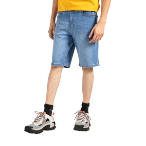 Shorts en jean pour homme Vivid Streetline, conçus pour un confort estival décontracté avec une silhouette moderne et épurée, idéal pour une large gamme de styles. - Product Image 6
