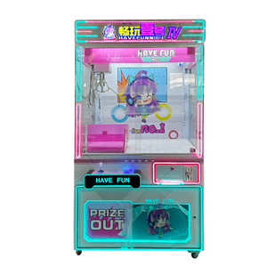 All Transparent Claw Machine Grab Doll Machine Coin Pusher Game Machine <b>Clip</b> Doll Machine Gift Vending Machine Amusement Game - Product Image 4