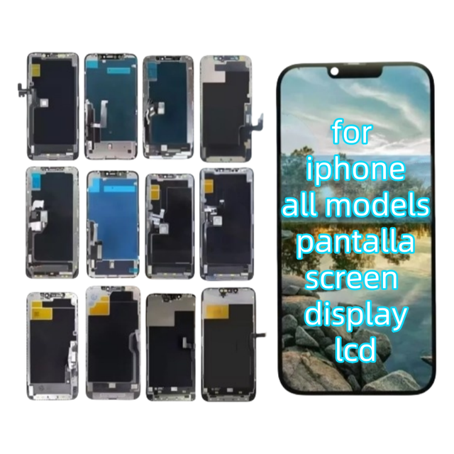 Original Lcd for Iphone Display Pantalla for Apple Iphone 11 12 13 14 15 16 Pro Max Oled Screen Replacement for Iphone Parts