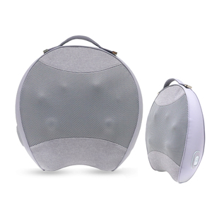 <strong>Wholesale</strong> <strong>Electric</strong> Shiatsu Shoulder Neck Back Lumbar <strong>Massager</strong> With Rolling Kneading Heat Body Massage Pillow - Product Image 1