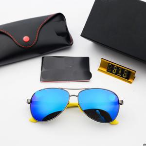 Gafas de Sol de Diseño Retro de Lujo 8313, Gafas de Sol de Metal con Estilo de Piloto, Coloridas y Personalizadas, Polarizadas con Protección UV400 - Product Image 5