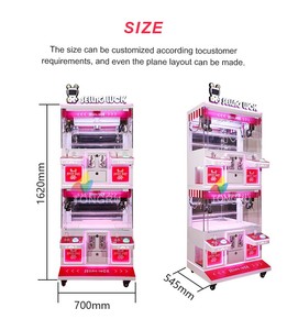 Armadietto 4 premi per Mini artiglio <span class=keywords><strong>e</strong></span> <span class=keywords><strong>Mega</strong></span> Mini gru macchina arcade Claw gioco arcade artiglio macchina da gioco artiglio - Product Image 5