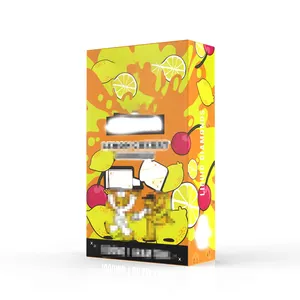 चाइल्ड प्रूफ प्रतिरोधी पफ उपहार बॉक्स रंगीन कार्ट्रिज पैकेजिंग बॉक्स
