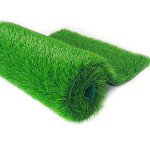 Rotolo di erba sintetica impermeabile morbido di alta qualità per l'applicazione interna per gli sport da giardino e il tappeto paesaggistico Premium di calcio - Product Image 1