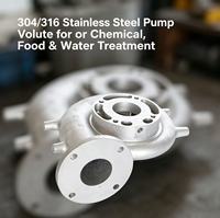Pièces moulées en acier inoxydable par procédé de cire perdue, personnalisation basée sur des images fournies, quincaillerie de montage pour turbine de pompe en acier inoxydable