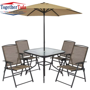 Nouveau produit Offre spéciale de style moderne Assurance qualité Ensemble <span class=keywords><strong>table</strong></span> et chaises d'extérieur empilables multifonctionnelles pour le camping - Product Image 2