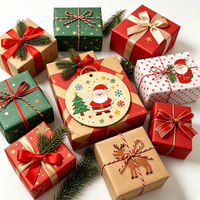 Cercles non finis à faire soi-même avec trous pour décorations murales écologiques de Noël