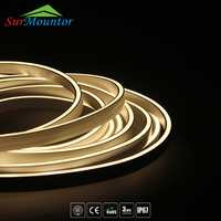 Mini tube en silicone led néon flexible, diffuseur de bande lumineuse, vente en gros, 4MM-7MM PCB, N0410B