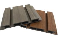 Panel Dinding WPC Anti Api Anti Air Desain 3D Gaya Modern Kedap Suara Anti Asap Anti Statis Dapat Disesuaikan