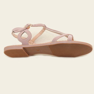 Sandali con lacci da <span class=keywords><strong>donna</strong></span> traspiranti leggeri stile moda moda Design avorio costa estiva a punta aperta - Product Image 6