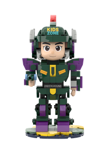 Blocs de construction de robots personnalisés, figurine DIY, briques de personnage Mecha, <span class=keywords><strong>jouet</strong></span> éducatif, souvenir, décoration de bureau pour enfants et adultes - Product Image 5