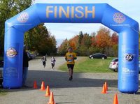 Logo personnalisé Entrée gonflable Début Finition Porte de course Arches gonflables extérieures