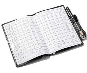 Vente en gros de haute qualité, avertissement d'arbitre de football, carnet de notes rouge et jaune - Product Image 3