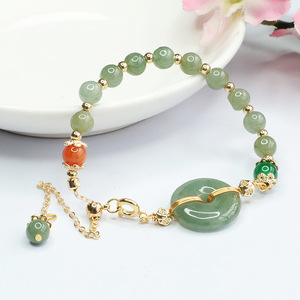 Pulseira de Segurança Ximang Ximang Shinzue Jade Oil Green com Fivela, Atacado, Entrega Imediata S3103008 - Product Image 4