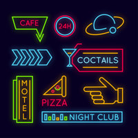 Enseignes LED néon pour jeux, films, cyberpunk, GTA, bars, discothèques, hôtels, pubs, enseignes de porte, publicité, rendu d'intérieur, personnalisation, IP67