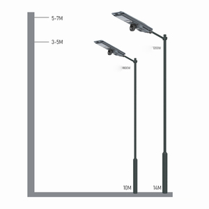 Chất lượng cao ánh sáng đường phố 360 độ CCTV đèn 1000W 800W Wifi Tường An ninh 4G tất cả một Sola năng lượng mặt trời đèn đường với máy ảnh - Product Image 4