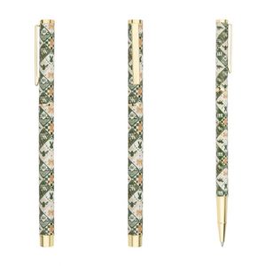 Stylo bille à roulement en métal avec motif, impression couleur personnalisée, transfert thermique DIY, impression de logo sur bille de Noël - Product Image 3