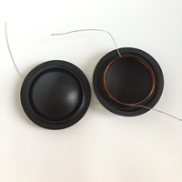 Kit d'accessoires de remplacement pour haut-parleur OEM personnalisable, avec diaphragme de tweeter en film de soie de 1 pouce (25,4 mm) et bobine vocale de 8 ohms