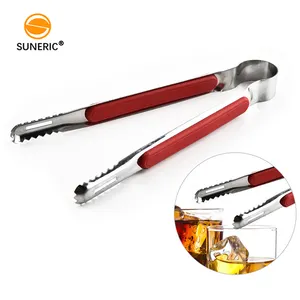 Pincel de churrasco coreano de aço inoxidável multiuso utensílio de cozinha doméstica pinças de carne para servir carne e gelo