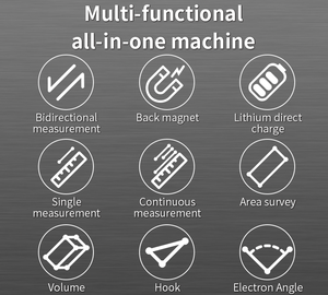Télémètre <span class=keywords><strong>Laser</strong></span> Bidirectionnel Haute Qualité 120 Mètres pour Utilisation Intérieure/Extérieure, Mesure Professionnelle Double Sens - Product Image 5