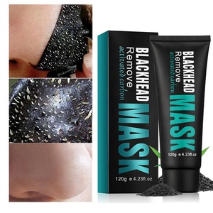 Toptan özel etiket siyah nokta remover yüz maskesi doğal organik siyah peel off yüz maskesi ücretsiz cilt bakımı araçları - Product Image 2