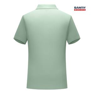 Poloshirt Gelamineerde Stof Technologie <span class=keywords><strong>Executive</strong></span> Wafel Stof Vrouwen Werkkleding Heren Werkkleding - Product Image 3