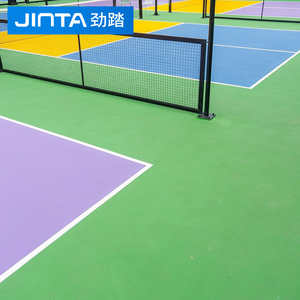 Высококачественное напольное покрытие для корта для пиклбола, рулонное, для использования в помещении и на улице, портативное, оптом напрямую с завода - Product Image 4