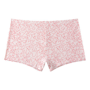 Slip Donna in Seta Ghiaccio Lavorato a Maglia, Sexy, Morbido, Stampato, a Vita Bassa, Traspirante, Senza Cuciture, Anti-umidità, Vestibilità Effetto Nudo - Product Image 5