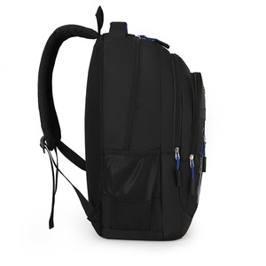 Waterproof Casual <b>Backpack</b> Large Capacity Men's <b>Backpack</b> <b>Black</b> Students <b>Backpack</b> Modern - Product Image 2