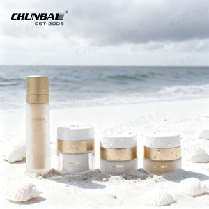 Chunbai Premium Personalisierter Mattierter 15 ml 1 oz 50 ml Glas Kosmetik Hautpflege Airless-Pumpspender Cremetiegel Serum Gesichtscreme-Flasche - Product Image 4