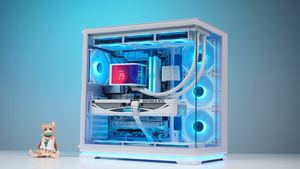 Корпус для игрового компьютера Mid Tower ATX с двумя отсеками, вид на море, оптовая продажа от ведущего производителя с 23-летним опытом, OEM/ODM на заказ - Product Image 6