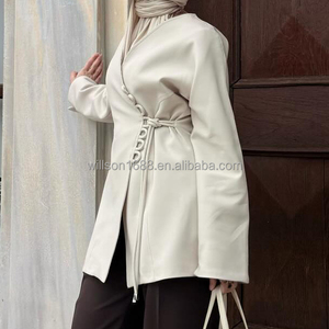 Abaya Musulmana Willson, Elegante Blazer Modesto, Nuovo Design, Abbigliamento Islamico Moderno per Donne - Product Image 5
