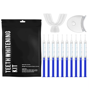 <span class=keywords><strong>Kit</strong></span> de Blanchiment des Dents Professionnel avec Lumière Bleue Sans Fil Sans Peroxyde Ingrédients PAP pour Usage à Domicile Logo Personnalisé Certifié CPSR - Product Image 1