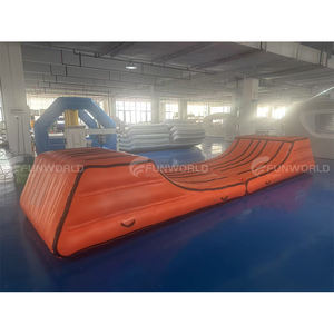 Planche à roulettes commerciale demi-tuyau rampe Airbag rampe d'atterrissage équipement d'entraînement de patin pour entraîneur de planche à roulettes - Product Image 4