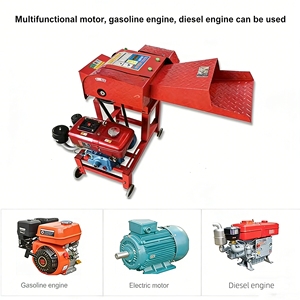 Mejor <span class=keywords><strong>Precio</strong></span> en Máquinas Cortadoras de Paja para Alimentación Animal, Picadoras de Paja Fresca, Tallo de Arroz, Pasto y Forraje para Ganado - Product Image 6