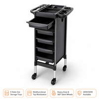 Organisateur d'outils professionnel pour salon de coiffure, station multi-niveaux, support pour équipement de coiffeur, support pour outils de coiffage pour salon de beauté
