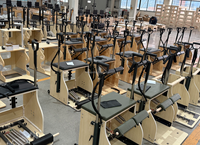Chaise Wunda en bois d'érable populaire 2025 – Machine de Pilates durable pour la gym, le studio, le yoga, l'entraînement d'équilibre et les exercices à domicile