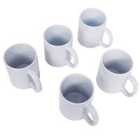 Fabricant Mecolour vente en gros de tasse à café en céramique blanche de haute qualité 11 oz tasse vierge de sublimation pour la sublimation