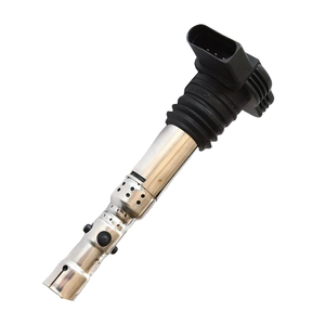 Bobina de encendido de alto rendimiento para coche, bobina de encendido 06A 905 115D para Vw Bora 1J2 1.8L 1,8 T Beetle 1C1 1,8 T Audi A4 <span class=keywords><strong>B6</strong></span> 1,8 T 3.0L A4 B7 1,8 2,0 3,0 T - Product Image 1