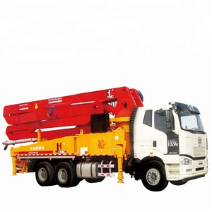Trung Quốc Jiuhe nhà máy nhỏ 38M 42M 47M 48M 53M 56M 63m xe tải gắn bê tông bùng nổ bơm để bán - Product Image 3