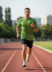 <span class=keywords><strong>T</strong></span>-<span class=keywords><strong>shirt</strong></span> con stampa personalizzata a maglia a fascia Casual con stampa a sublimazione stampa a girocollo a manica corta con stampa completa - Product Image 2