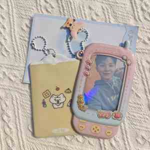 Card Holders Customized Design Korea Fashion Pc Holder Pvc Card Cover Photo case Kpop Photocard Collect Card Holders - Product Image 1