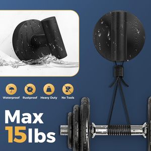 Crochets à ventouse robustes noirs (lot de 4) – Supports métalliques amovibles pour serviettes, idéaux pour vitres, carreaux, miroirs, murs intérieurs de douche et salles de bain - Product Image 4